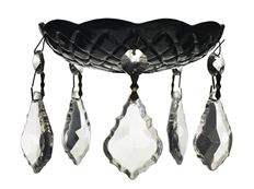 BOBECHE 4" BLACK NIKKI