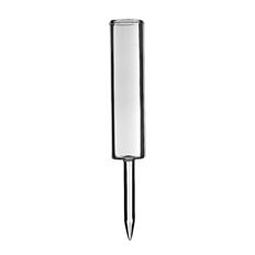 NEEDLE VASE 4'' (24) CLEAR