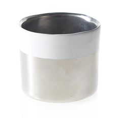 JAX VOTIVE 2.75"X2.5" SILVER